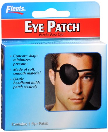 EYE PATCH, CONCAVE BLK