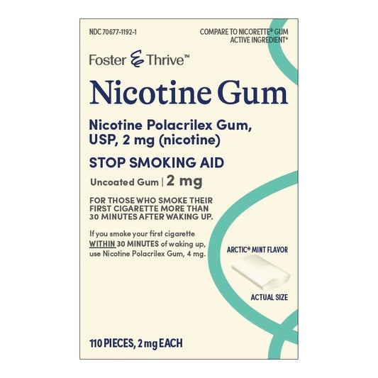 NICOTINE, GUM FT MINT 2MG (110/PK)