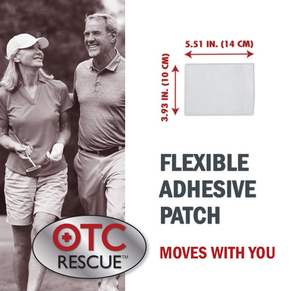 LIDOCAINE, PATCH PAIN RELIEF OTC RESCUE 30COUNT (8/CS)