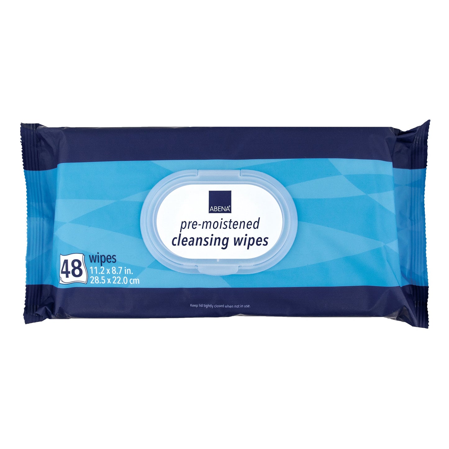 WIPE, CLEANSING INCONT ABENA PRE-MOISTENED (48/PK 12PK/CS)