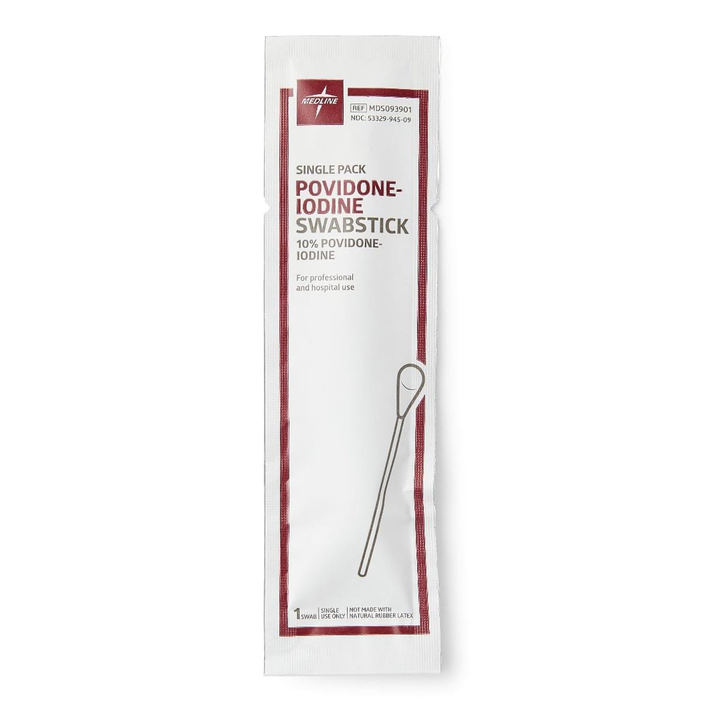 SWABSTICK, PVP (1/PK 50/BX 10 BX/CS)