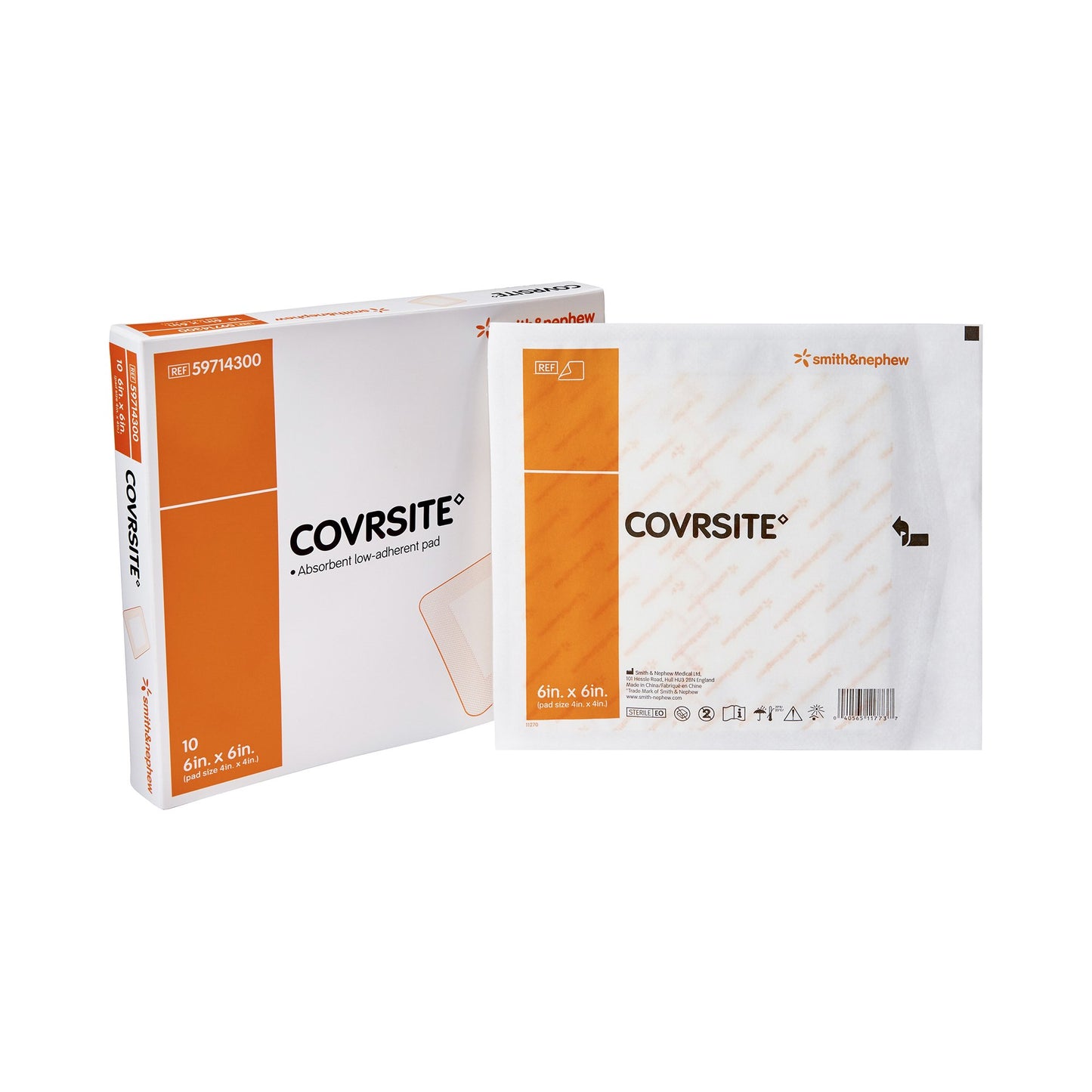 DRESSING, COVRSITE 6"X6" (10/BX)