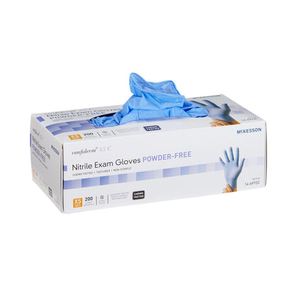 GLOVE, EXAM NTRL XS N/S CHEMO 3.5C (200/BX 10BX/CS)