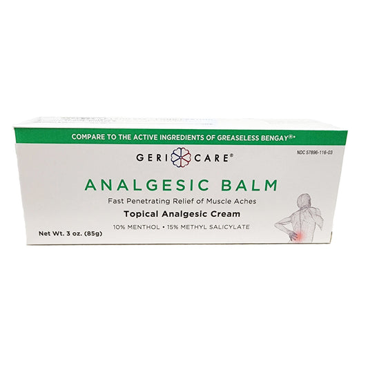 ANALGESIC BALM, CRM 15-10% 3OZ