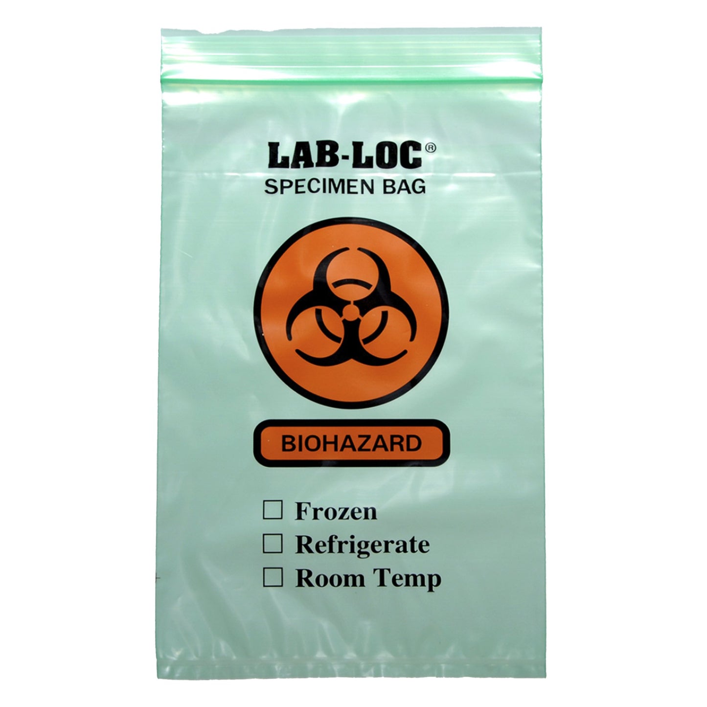 BAG, SPECIMEN BIOHAZ PCKT GRN 6X9 (100/PK 10PK/CS)