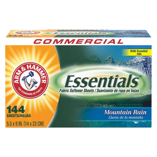 SHEET, FABRIC SOFTENER ARM & HAMMER MOUNTAIN FRESH 5.5X9"