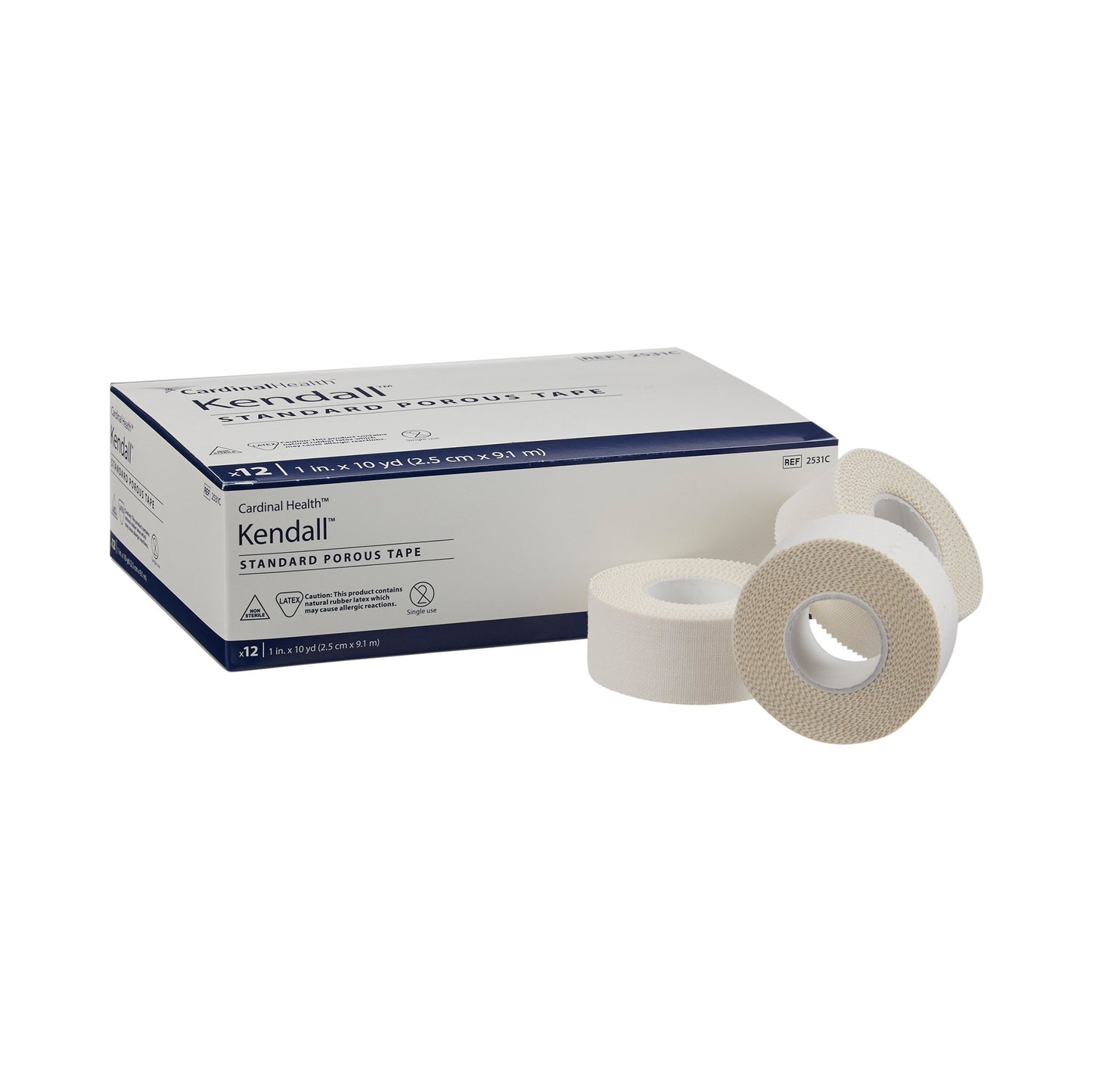 TAPE, ADHSV POROUS 1" (12RL/BX12BX/CS) KENDAL