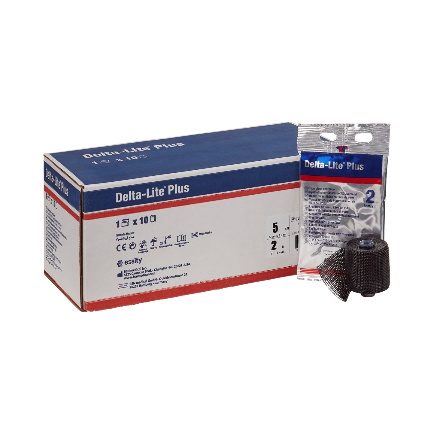 TAPE, CAST DELTA-LITE+ 2"X4YDSBLK (10/BX)
