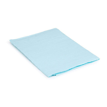 TOWEL, PT POLYBACK 3PLY DISP BLU 19"X13" (500/CS)