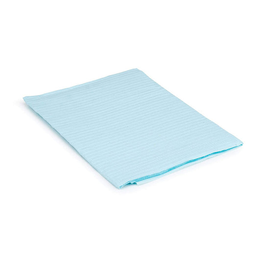 TOWEL, PT POLYBACK 3PLY DISP BLU 19"X13" (500/CS)