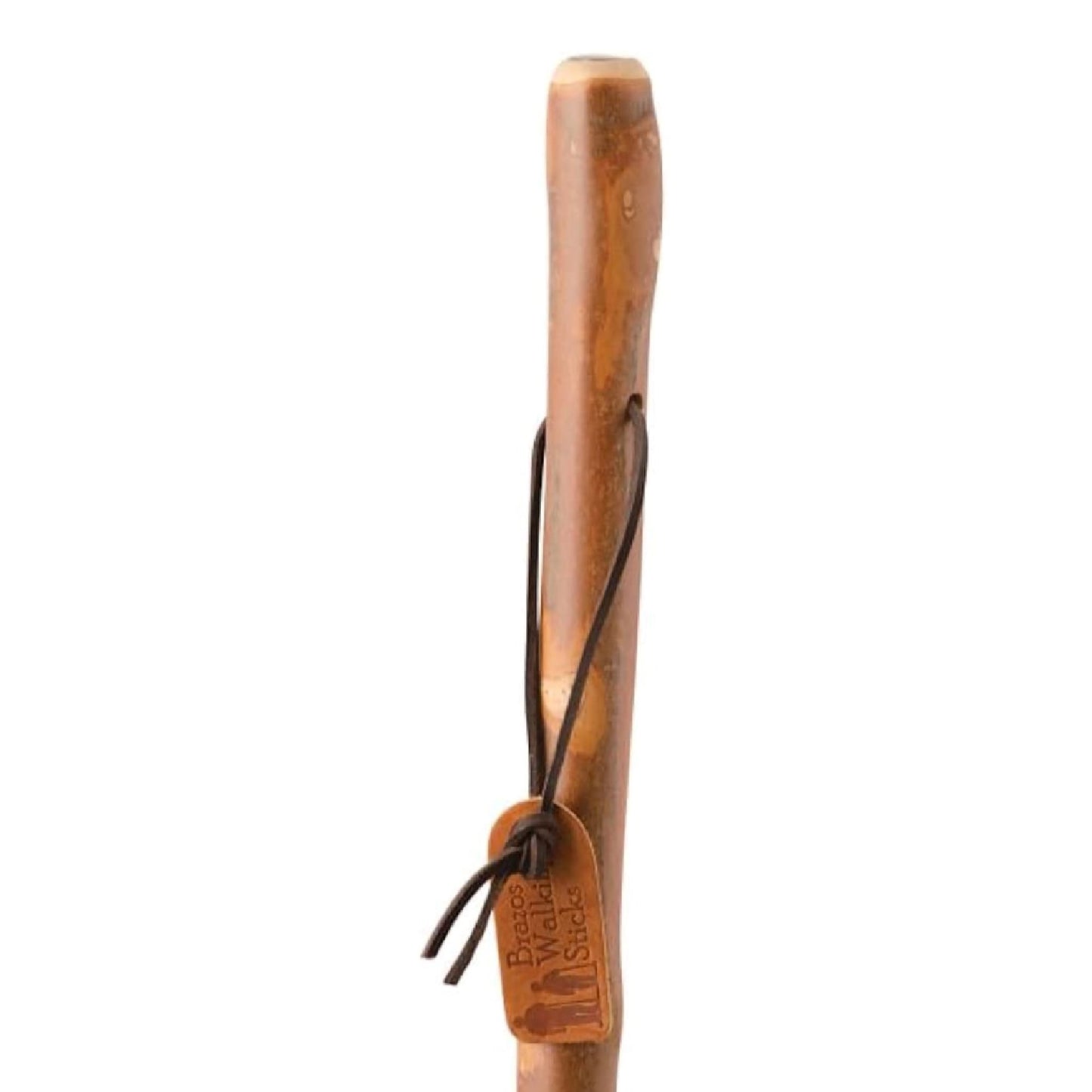 STICK, HIKING WOOD BRAZOS 55 AMERICAN HARDWOOD W/COMPASS 55"