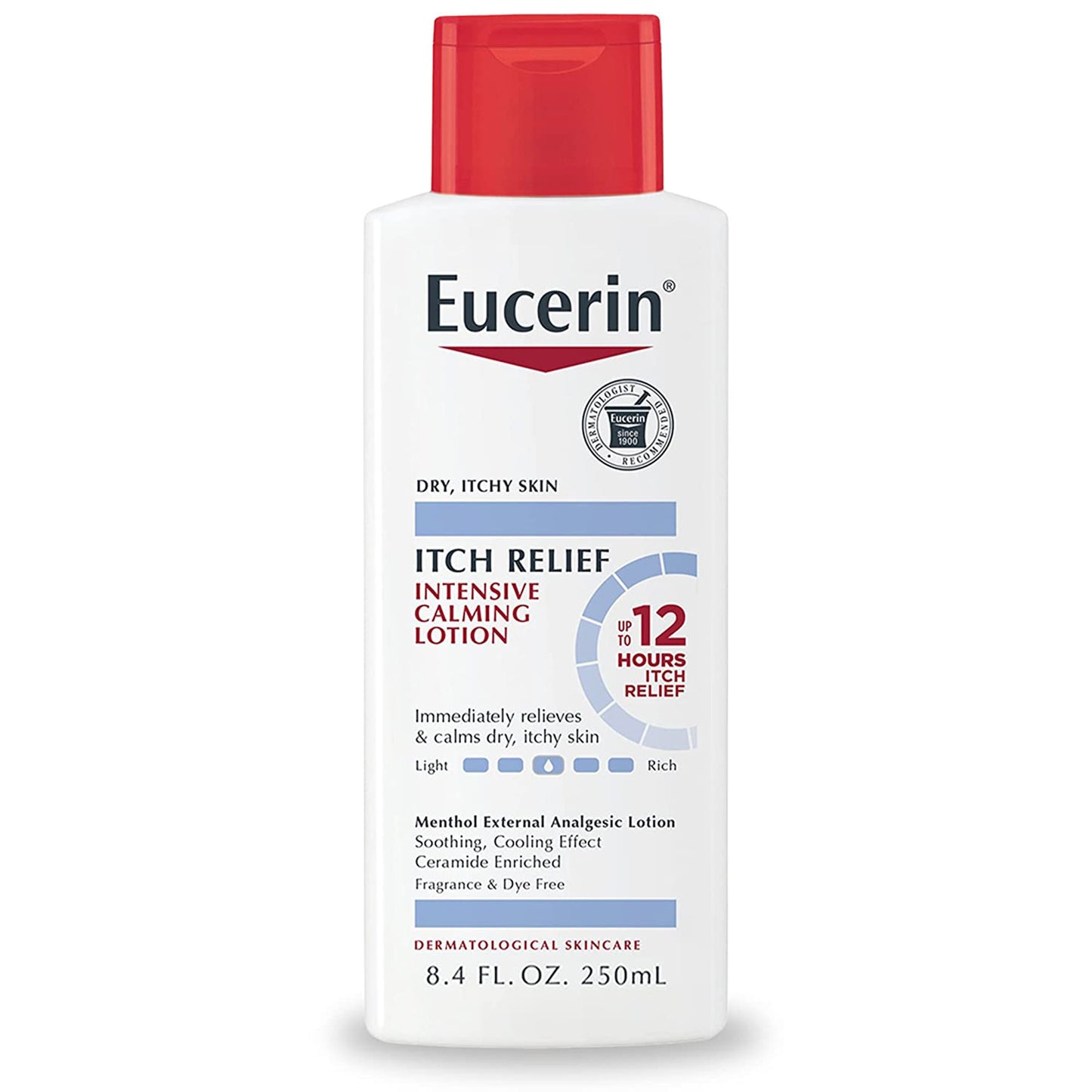 EUCERIN, LOT ITCH RELIEF CALMING 8.4OZ