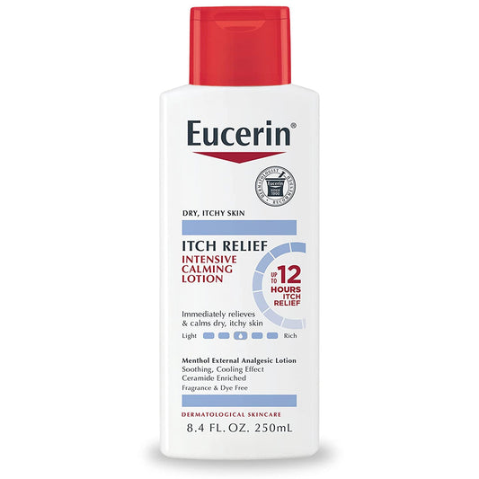 EUCERIN, LOT ITCH RELIEF CALMING 8.4OZ