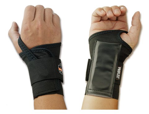WRIST SUPPORT, PROFLEX 4000 BLK LT MED