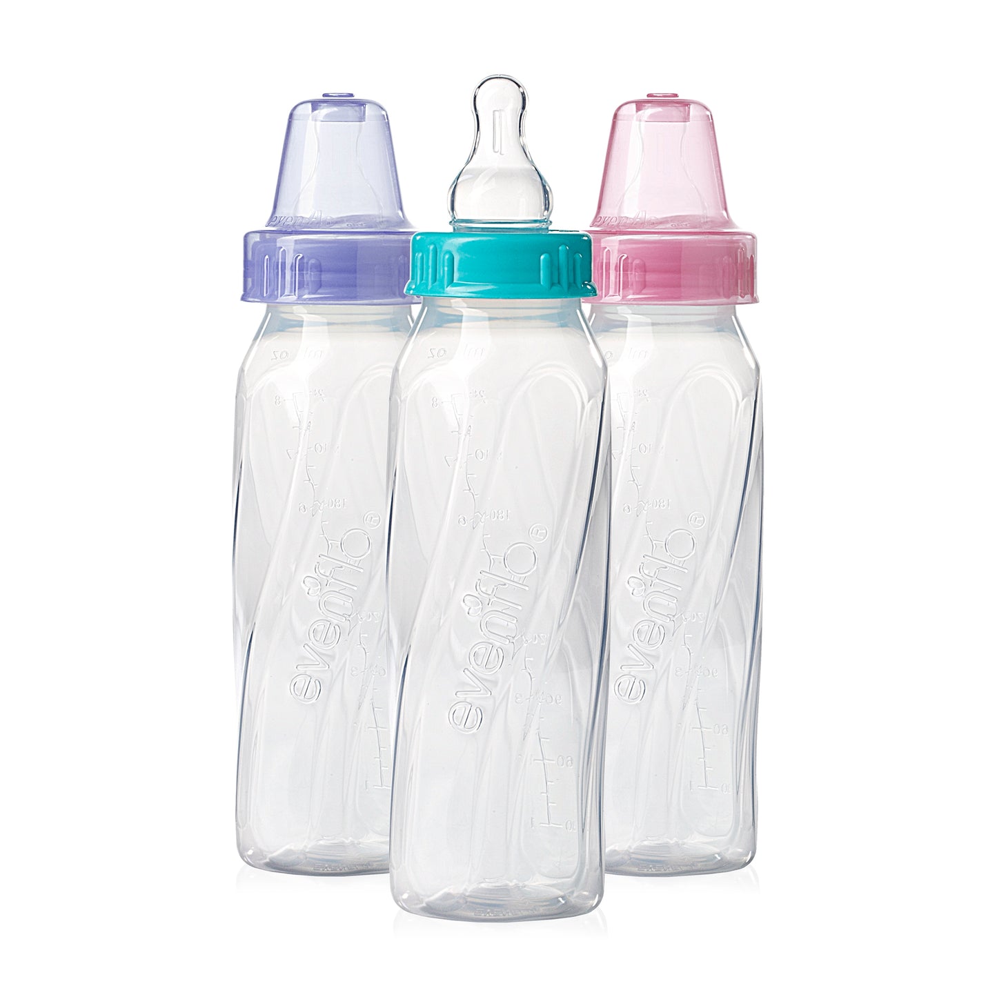 BOTTLE, CLASSIC TWIST PP CLR 8OZ (3/PK 12PK/CS)