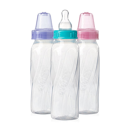 BOTTLE, CLASSIC TWIST PP CLR 8OZ (3/PK 12PK/CS)