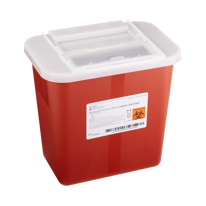 CONTAINER, SHARPS RED 2GL (20/CS)