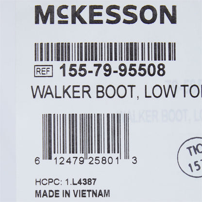 BOOT, WALKER LOW TOP NON-AIR XLG
