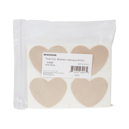 PEDI-PAD, MOLESKIN ADH #103-C /PK 10PK/CS)