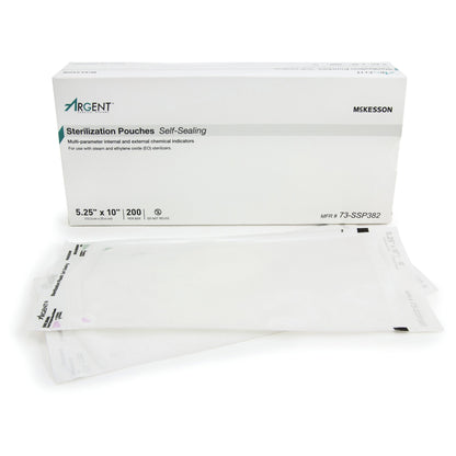 POUCH, SELF SEAL 5.25"X10" (200/BX 10BX/CS)