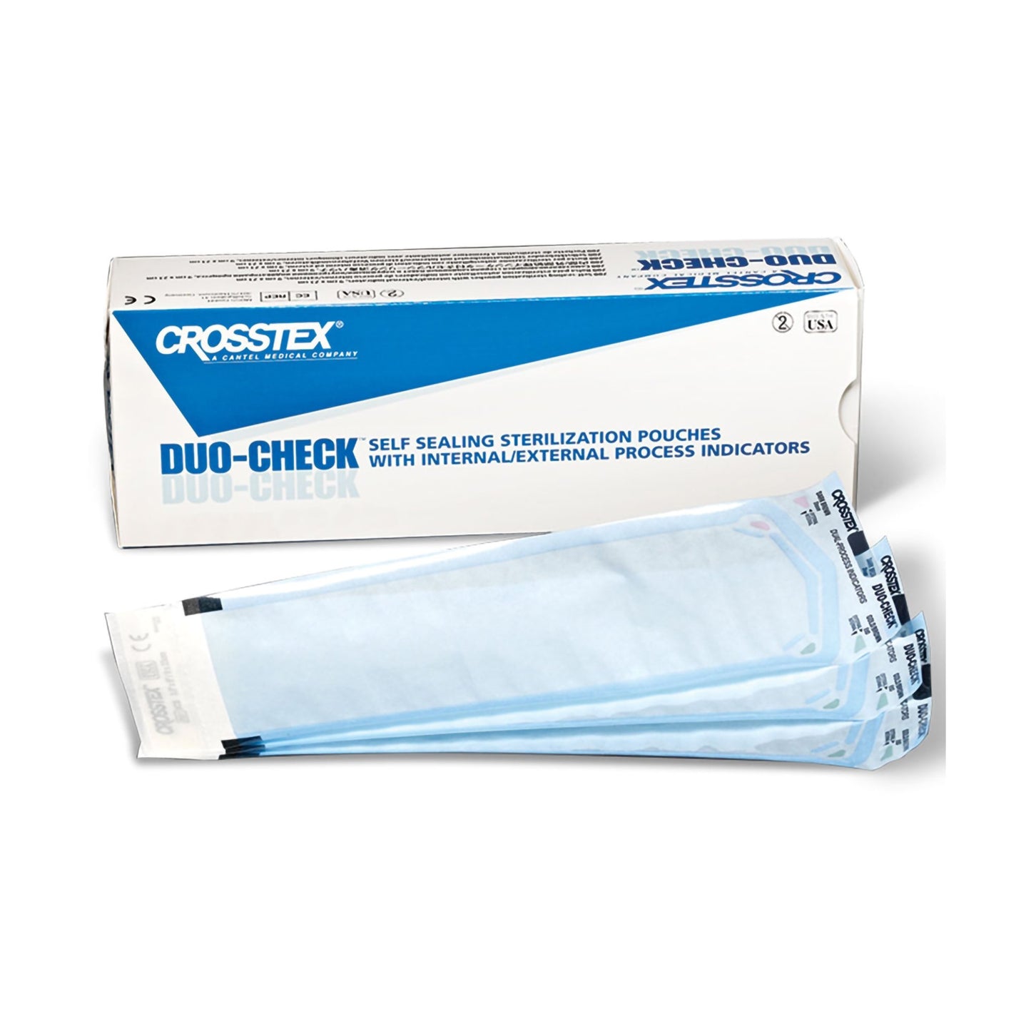 POUCH, DUO CHECK SELF SEAL 5.5"X 10" (200/BX 10BX/