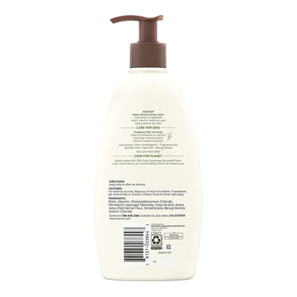 AVEENO, LOT DAILY MOISTURIZINGFRAGRANCE FREE 18OZ