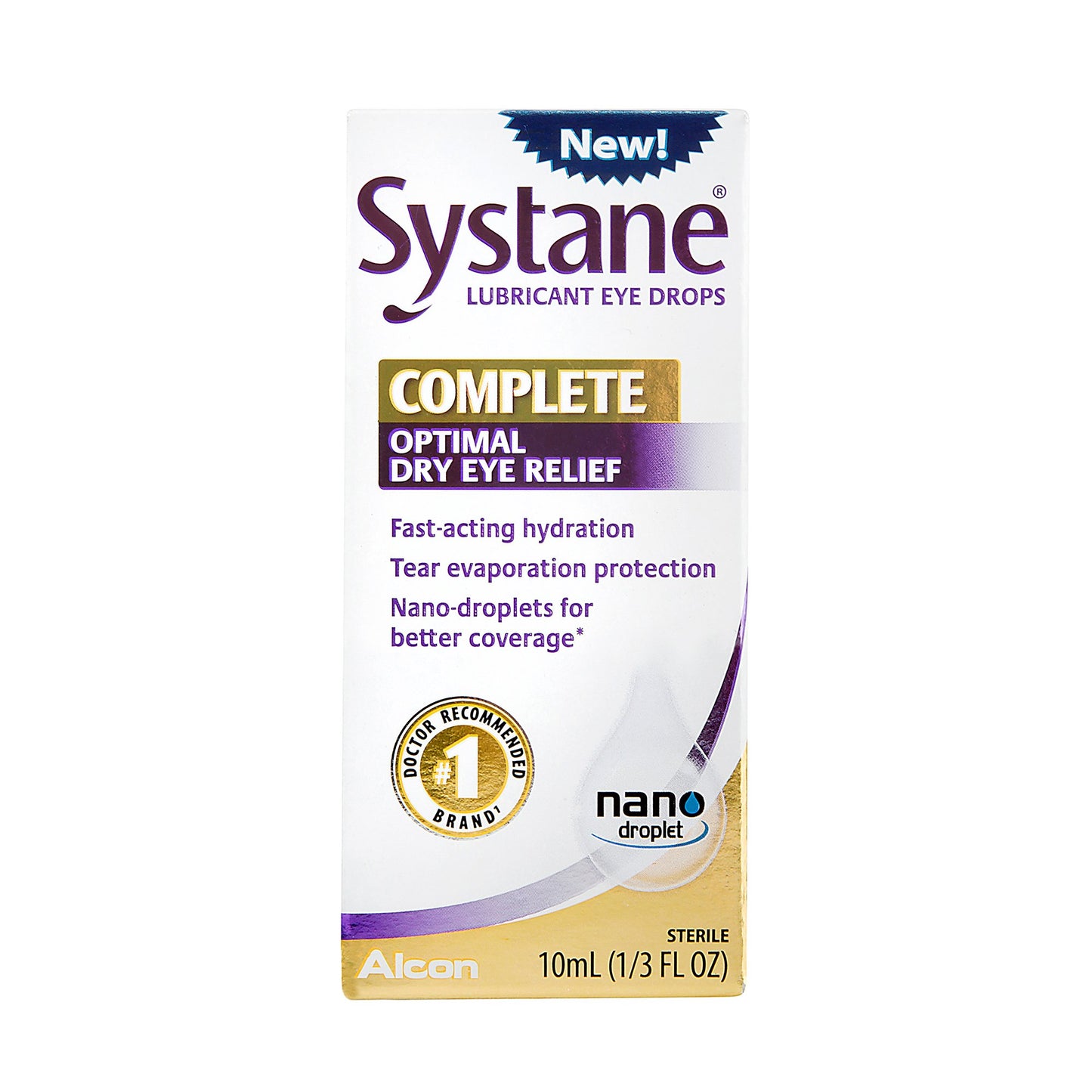 SYSTANE COMPLETE, DRP OPHTH 0.6% 10ML