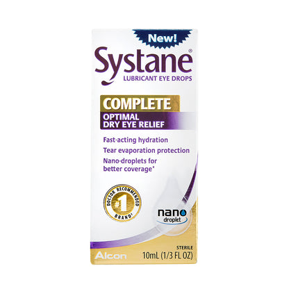 SYSTANE COMPLETE, DRP OPHTH 0.6% 10ML
