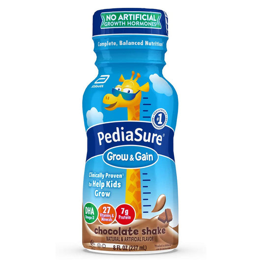 PEDIASURE, RTD CHOC 8OZ BTL (6/PK 4PK/CS)