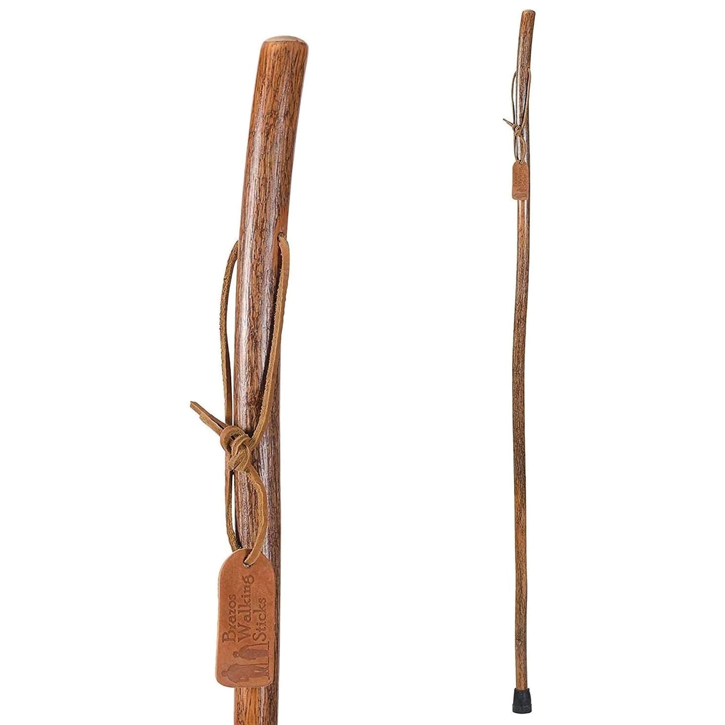 STICK, WALKING WOOD BRAZOS FREE FORM HICKORY 41"