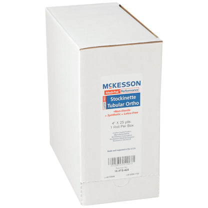 STOCKINETTE, TUBE POLY 4"X25YD(10RL/CS)