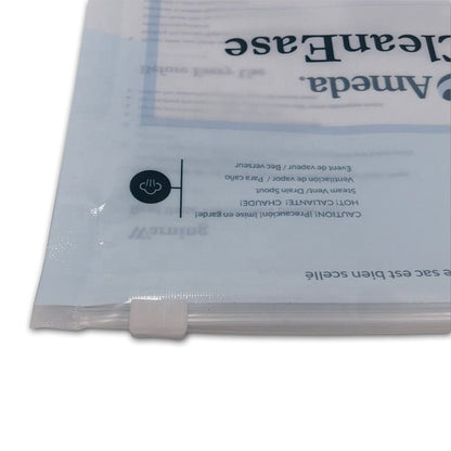 BAG, STEAM SANITIZING MICROWAVEABLE 3.5"X9.5"X12" (100/EA)