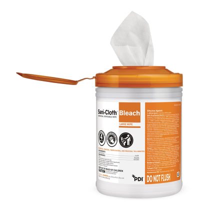 WIPE, SANI-CLOTH BLEACH GERMICIDAL (75/CN 12CN/CS)