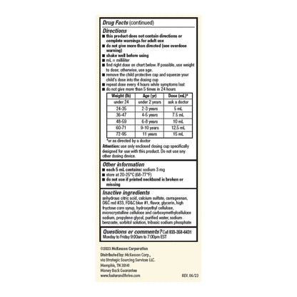 ACETAMINOPHEN, SUSP FT 160MG/5MLAF CHILD GRAPE 4OZ