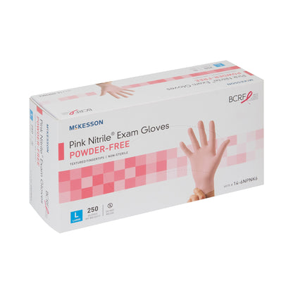 GLOVE, EXAM NTRL LG N/S PNK 3.0 (250/BX 10BX/CS)
