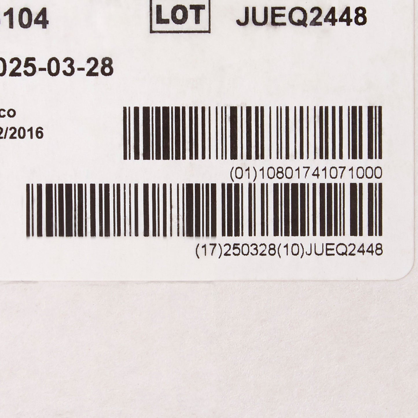 CATHETER, MALE EXTRNL WBAND LG(100/BX) RCHMED
