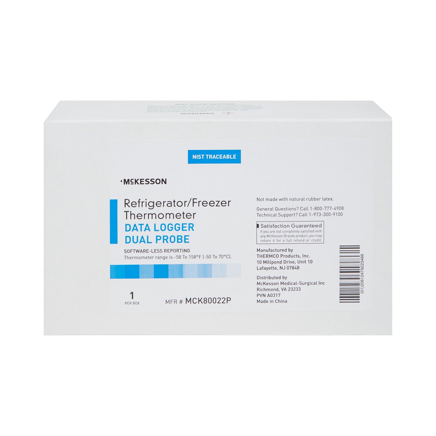 THERMOMETER, REFRIG/FRZR DATA LOGGER DUAL PROBE