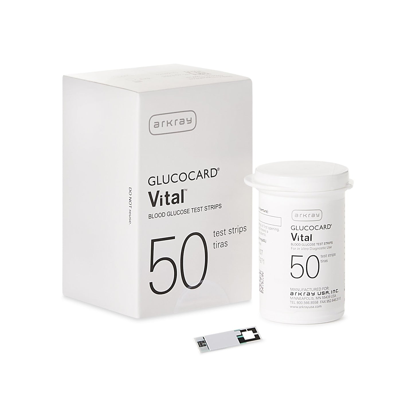 STRIP, TEST GLUCOCARD VITAL (50/BX 12BX/CS)