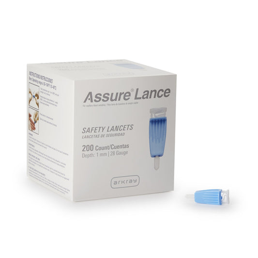 LANCET, SFTY MICROFLOW 28G (200/BX 24BX/CS)