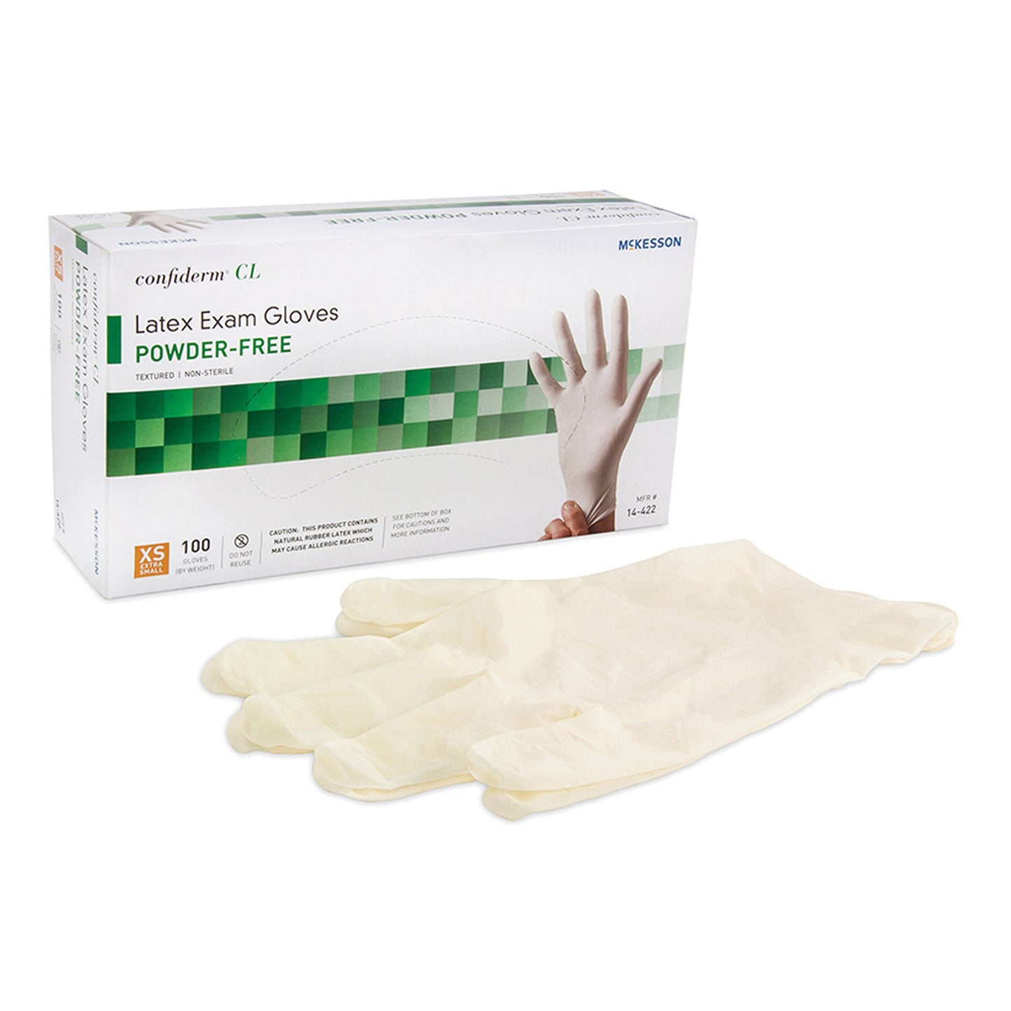 GLOVE, EXAM LTX XS N/S (100/BX10BX/CS)