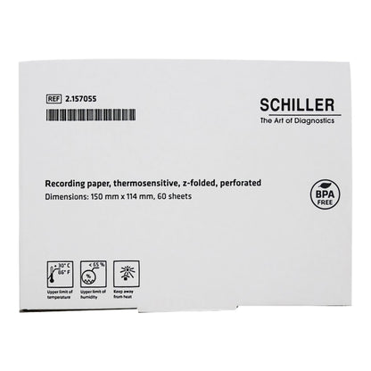 PAPER, THERMAL CHART F/FT-1 EKG UNIT (10/CS)