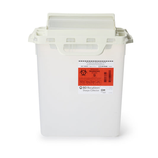 CONTAINER, SHARPS PEARL 3GL RECYKLEEN (10/CS)