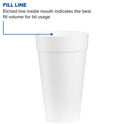 CUP, STYROFOAM 20OZ (20/SL 25 SL/CS) WNCUPP