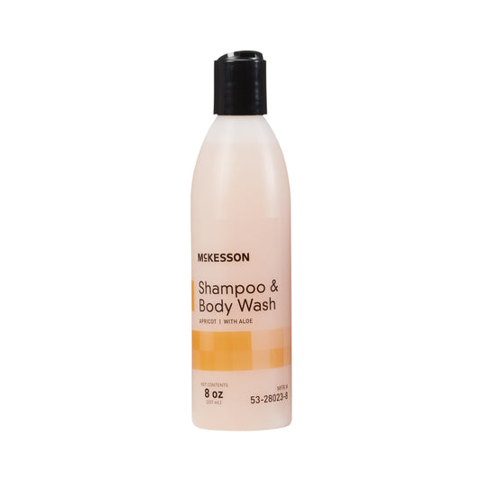 SHAMPOO, HAIR/BODY APRICOT 8OZ(48/CS)