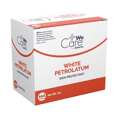 PETROLATUM JELLY, WHT 5GM (144/BX 6BX/CS)