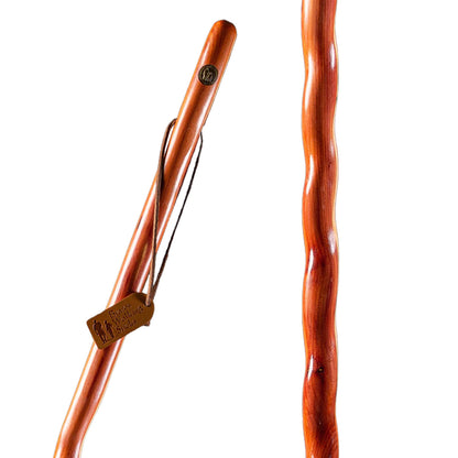 STICK, WALKING WOOD BRAZOS 58 TWISTED AROMATIC CEDAR 58"