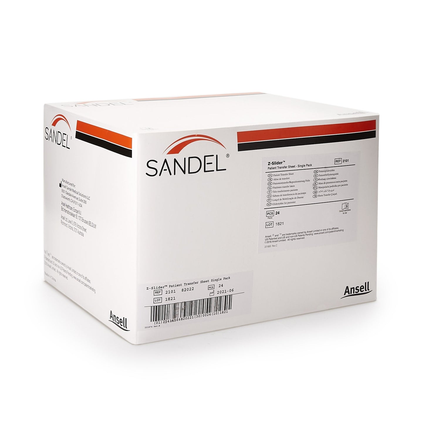 SHEET, PT TRANSFER Z-SLIDER IND WRAPPED (48/CS)