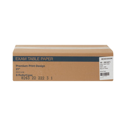 PAPER, TABLE CREPE BUGS PRNT 21"X125' (6/CS)
