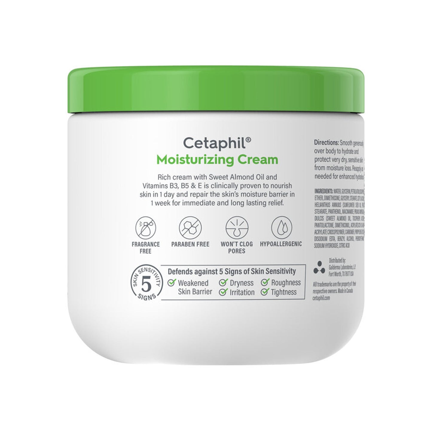 CETAPHIL MOIST, CRM 16OZ