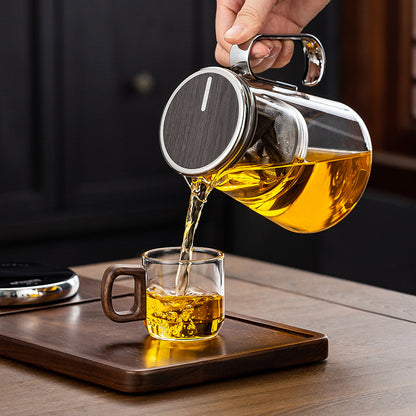 Teapot Tea Water Separation Elegant Cup Tea Set